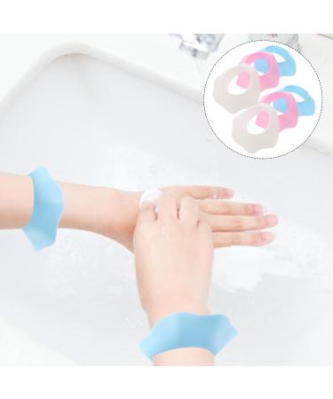 ADOCARN 3 Pairs Makeup Wristband Waterproof Wristband for Facial Cleansing Skincare Adjustable Strap for Home Use Chic Fashionable for Adults - Buy Online on GoSupps.com