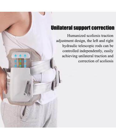 RKXKJ Lumbar Spine Decompression Tractor - 450 N Traction for Effective Spine Stretching & Correction | International Shipping - Buy Online on GoSupps.com