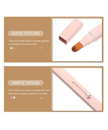 Beavorty Dual-Ended Lip Brush | Lipstick & Gloss Applicator | Makeup Tool for Precise Application - Buy Online on GoSupps.com