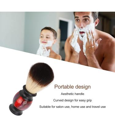 Mens Razor Brush | Skin-Friendly Beard Brush with Soft Bristles & Metal Handle for Perfect Grooming - Buy Online on GoSupps.com