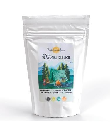 Revitalize Wellness Organic Seasonal Defense Powder Formerly Allergy Defense | Bromelain, Vitamin B3, Vitamin C, Quercetin, and NAC | No Sugar Added | Fruit Punch Flavor | 30 Servings