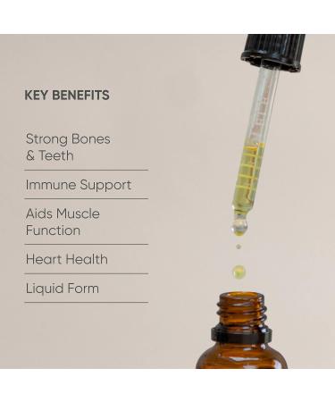 Nutri Advanced Vitamin D3 with K2 Liquid Drops - Orange 30ml | Boosts Immunity & Supports Bone Health - Buy Online on GoSupps.com