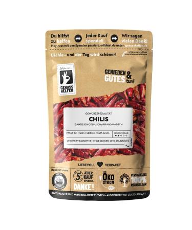 Bremer Gew rzhandel Chilis whole Tianjin Chilis slightly to medium hot ideal for cooking or pickling 50g 50 g (1 pack)