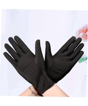 MAGICLULU 9 Pairs Jewelry Etiquette Gloves Oven Gloves Hand Care Black Cotton Gloves Nylon Inspection Gloves Handling Gloves Work Gloves Jewelry Gloves White Gloves Miss Protection - Buy Online on GoSupps.com