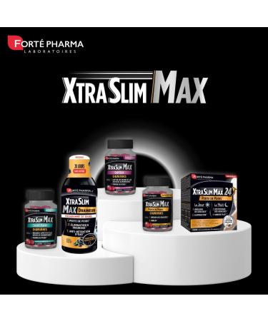 Fort Pharma XtraSlim Max Gummies Capteur de Graisses | SANS SUCRES | Compl ment alimentaire Perte de Poids Capter les graisses & sucres | Chrome Zinc Kola | 60 Gommes 4/jour Framboise 60 unit (Lot de 1) - Buy Online on GoSupps.com