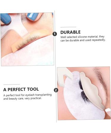 MAGICLULU 3 Sets Eyelash Mat Suit Eyelashes Grafting Gasket Reusable Silicone Gaskets Eyebrow Brush and Comb False Eyelash Permanent Pad Makeup Beauty Tool Lash Tool Curly Extend - Buy Online on GoSupps.com