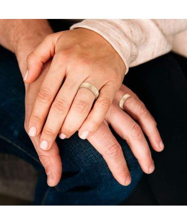 Enercoppex Copper Ring for Arthritis - Magnetic Therapy Jewelry with 3500 Gauss Magnet | Pure Copper Joint Relief Gift (CPR-0013) - Buy Online on GoSupps.com