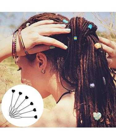 QUUPY 6PCS Quick Beader - Automatic Hair Beader Styling Accessories (Black) | International Shipping Available - Buy Online on GoSupps.com