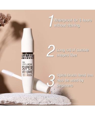  EONFAVE EONFAVE White Eyelash Base Mascara Primer Waterproof and Durable Natural for Eye Makeup - Buy Online on GoSupps.com