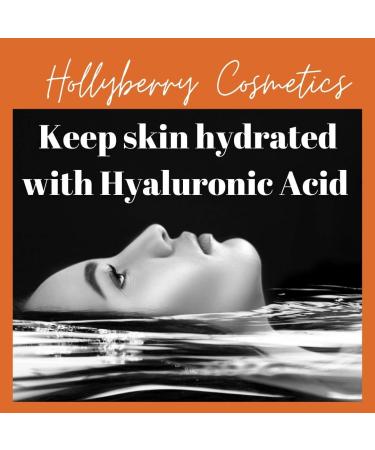 Vitamin C Serum and Hyaluronic Acid For FACE LIPS NECK Anti Wrinkle Fine Lines and Brighten Skin  - Buy Online on GoSupps.com