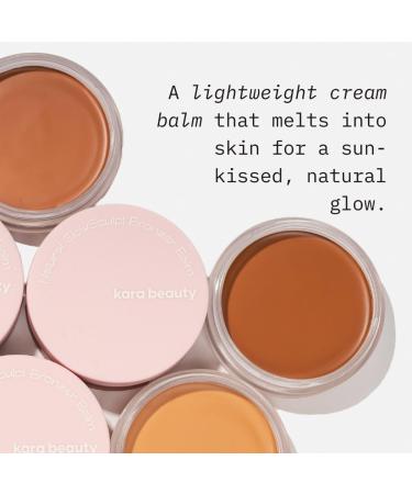 Kara Beauty Natural Glow Sculpt Bronzer Balm with Creamy Buildable Coverage Hydrating Face Balm with Vitamin E Lightweight Cream Bronzer for Natural Makeup Look and Sunkissed Glow (Cappucino) - Buy Online on GoSupps.com