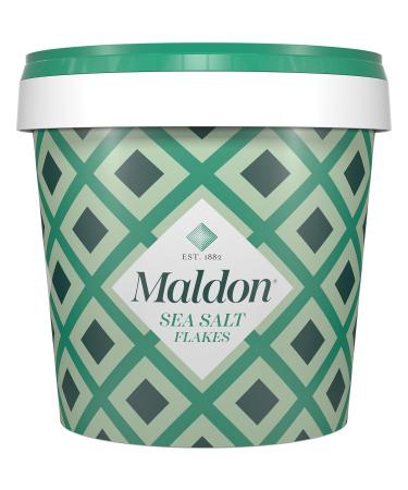 Kajal Maldon Sea Salt Flakes 570 g High Quality English Sea Salt Perfect for Refining Dishes Salt Flakes in Bucket 100 Pure Crispy Sea Salt 570 g 1er Pack