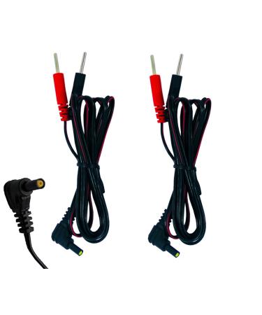 TENS/EMS Lead Wires with Female to PIN Connection - 1 Pair