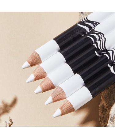  Lpitoy 12pcs Professional Eyeliner Pen Easy Coloring Eyeshadow Pencil with Soft Strokes Waterproof White Eyeliner Pencil Long Life Makeup Pencils - Buy Online on GoSupps.com