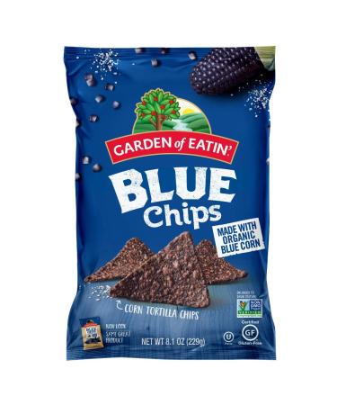 Garden of Eatin' Corn Tortilla Chips Blue Chips 8.1 oz (229 g)