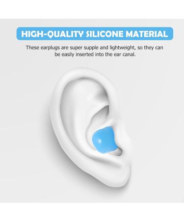 24pcs Silicone Earplugs | Stylish Invisible Noise Canceling Earbuds for Students & Sleeping | Multipurpose Comfort - Buy Online on GoSupps.com