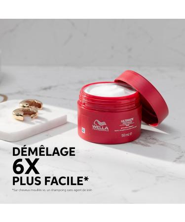 Wella Professionals ULTIMATE REPAIR : Masque r parateur doux et profond pour cheveux ab m s + Traitement miracle revitalisant sans rin age - 150ml + 30ml - Buy Online on GoSupps.com