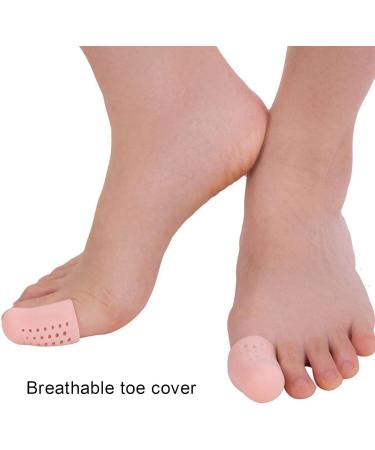 Finger Toe Protector Breathable Soreness Relief Flexible Soft 10pcs Silicone Finger Cover Portable for Office Work - Buy Online on GoSupps.com