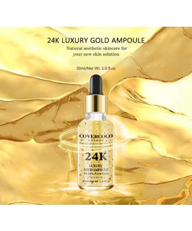 Buy AKARY 24K Gold Ampoule Serum - Luxury Moisturizing Skin Care for Flawless Elastic Skin | International Shipping Available - Buy Online on GoSupps.com