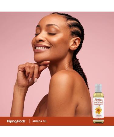 Piping Rock Arnica Massage Oil 4 fl oz | Soothe Sore Muscles | Premium Massage Therapy Oil - International Shipping Available - Buy Online on GoSupps.com