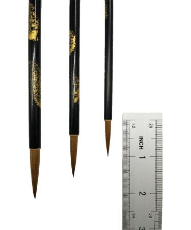 Easyou Hu Brush Chinese Brush for Regular Running Script of Calligraphy and Figure Flower Drawing Pure Wolf Hair(Weasel) 0.65 * 3.4cm(0.24*1.34) mbdq L Pure Wolf Hair Mbdq L - Buy Online on GoSupps.com