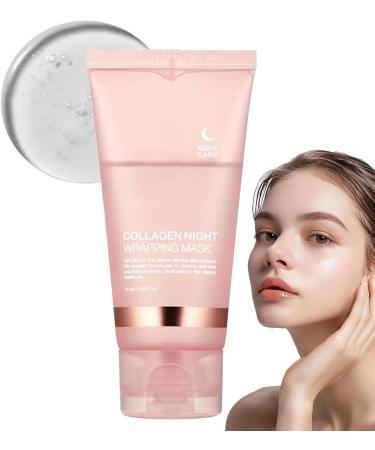Collagens Night Wrapping Maskss collagens Real Deep Hydrating Maskss collagens Overnight Maskss For Hydrate collagens Overnight Wrapping Peel Off Facial Maskss Smooth Skin Collagens Maskss - Buy Online on GoSupps.com