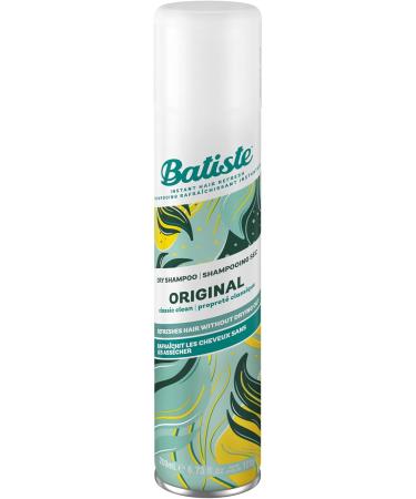 Batiste Dry Shampoo Spray Original + Tropical Scent 200-ml (Packaging may vary) - Buy Online on GoSupps.com