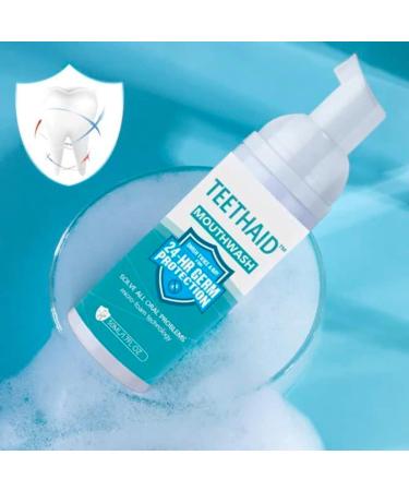 TEETHAID Mouthwash Foam | Calculus Removal, Teeth Whitening & More - Buy Online on GoSupps.com
