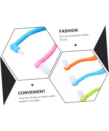Ultechnovo Double Head Toothbrush Set - 4 Portable Toothbrushes for Braces | Gap Brush & Travel Accessories - Buy Online on GoSupps.com