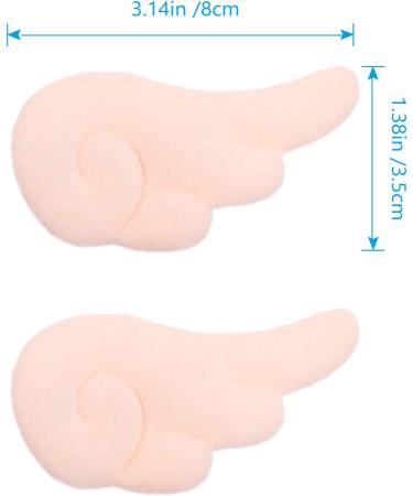 MAGICLULU 3 Pairs Angel Wings Hairpin Kids Hair Clips Wings Hair Clips Hair Barrettes for Girls Wing Hair Clips Cosplay Accessories for Girls Wing Clips Fabric Child Xie An Japanese Pink - Buy Online on GoSupps.com