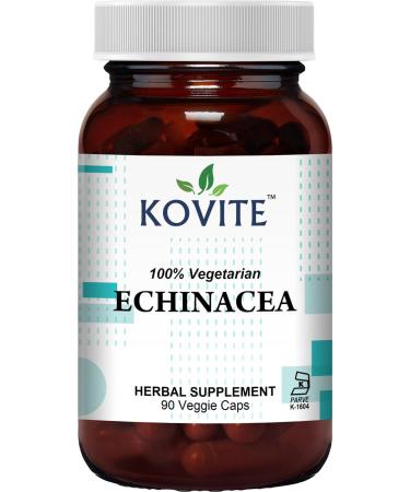 Kovite Organic Echinacea Root 420 mg. - 90 Vegetable Capsules