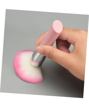 Buy Housoutil Makeup Blusher Brush - Premium Blending & Facial Tool for Flawless Makeup | Portable Pink Cosmetic Brush - Buy Online on GoSupps.com