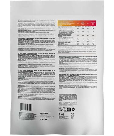  SUPERSET NUTRITION Superset Nutrition - Protein Porridge (1kg) - Oat flakes - Delicious low-sugar protein porridge - Strawberry Banana - Buy Online on GoSupps.com