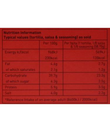 Santa Maria Fajita Kit Medium 470g - Buy Online on GoSupps.com