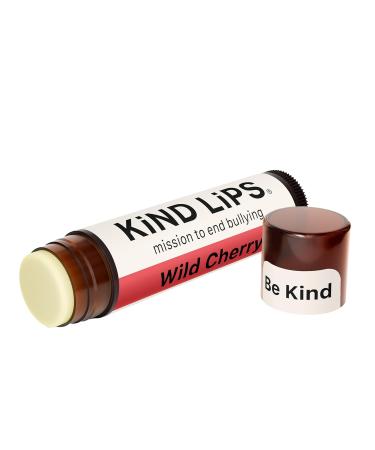 Kind Lips Wild Cherry Organic Lip Balm Natural Moisturizing Lip Care 3 Pack Wild Cherry 1 Count (Pack of 3) - Buy Online on GoSupps.com