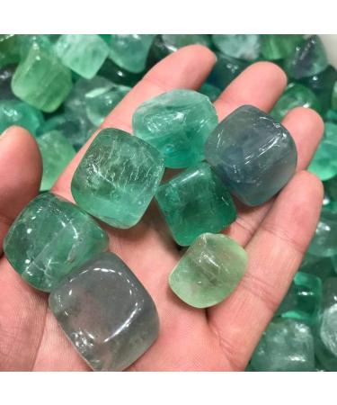 10pc Rough Natural Crystal Quartz Cube Stone Decoration Green Fluorite Quartz Tumbled for Ornaments Gifts Natural Stones and Minerals - Buy Online on GoSupps.com
