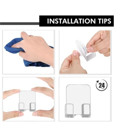 TeamSky Razor Holder - 8 Pack Self Adhesive Wall Hooks for Hats & Cooking Tools | Multifunctional & Durable - Buy Online on GoSupps.com