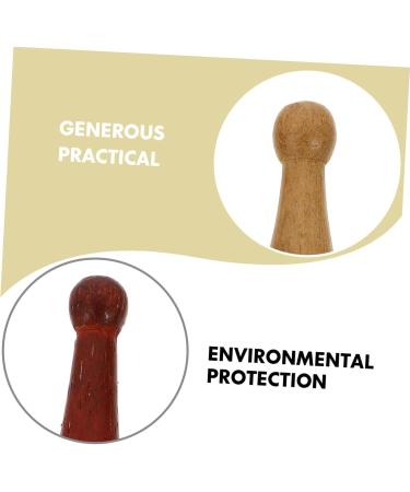Buy Gleavi Pearl Massage Tools - 2-Piece Skin Care Set | Thai Massage Wood Roller for Cramps & Relaxation - Buy Online on GoSupps.com