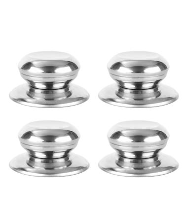 ROYALEAD 2/4pcs Cookware Lid Knob Cookware Lid Knob Auxiliary Handle Cookware Handle for Glass Lid 4pcs.