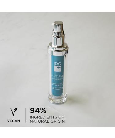 IDC Dermo Hydra Hyaluronic Moisturizing Serum - Anti-Aging Hydration for Face Eyes & Neck | 1 fl oz Hyaluronic Acid Moisturizer - Buy Online on GoSupps.com
