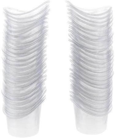 100pcs Disposable Cup Wash Cleaning Cups Plastic Measuring Cup for Women Men's - Buy Online on GoSupps.com
