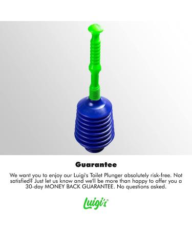 Luigi's Toilet Plunger | The World's Best Unblocker | Snake Design Bathroom Plungers | Clog & Blockage Remover - Buy Online on GoSupps.com