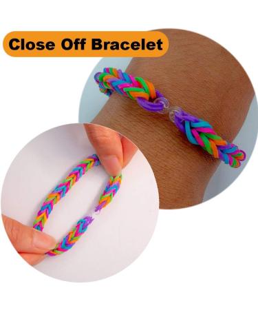 100 Pcs Clean S Clip Connectors Rubber Refills for Loom Rubber Band Bracelet Making - Buy Online on GoSupps.com