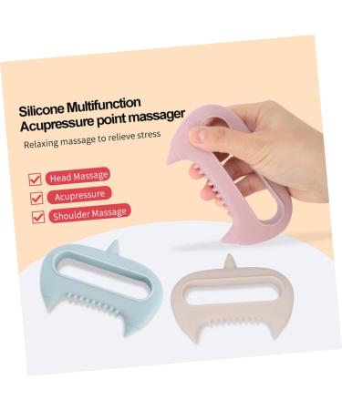 Fomiyes 6 STK Universal Massager Tools - Scalp Face & Head Relaxation Brushes for Meridian & Gel Peeling - Buy Online on GoSupps.com