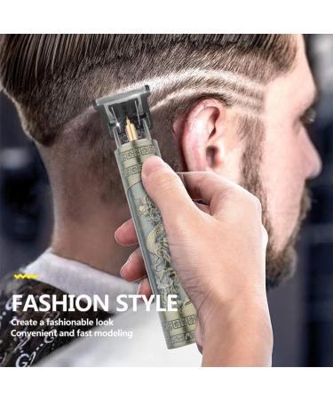 Joselin Haircut for Men Recharge Shaver Adult Electric Vintage Clipper Home USB Charging Barber Shop B - Buy Online on GoSupps.com