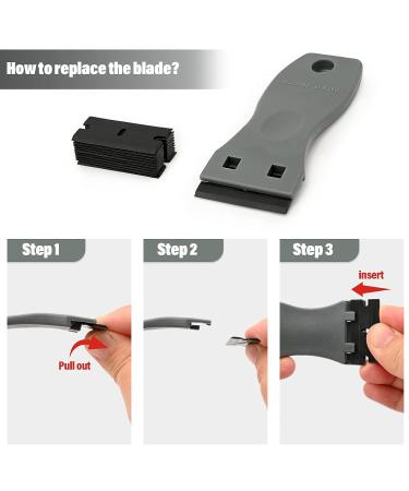 EHDIS Hair Extension Tape Tabs - 9 Sheets Double Sided Adhesive Tapes with Glue Remover Scraper Tool Set - Buy Online on GoSupps.com