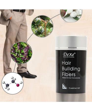 soAR9opeoF 22g Keratin Plant Fiber Applicator Anti Loss Thickening Hair Growth Powder Dark Brown - Buy Online on GoSupps.com