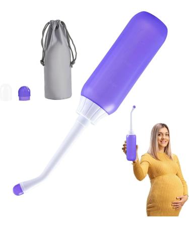 Portable Bidet for Travel | 400ml Personal Hygiene & Care Device | Ideal for Intimate Areas - Faceynde Lila - Buy Online on GoSupps.com