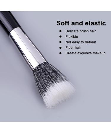 Blush Highlighter Makeup Brush Professional Soft Hair Loose Powder Brush for Women Portable Cosmetic Tool M - Buy Online on GoSupps.com
