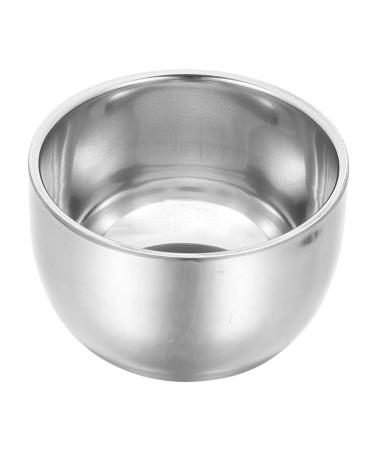 Cimaxic foam foam for shaving foam Soap shell for shaving foam shaving shells made of metal shell metal cup for shaving soap shaving accessories Double -walled stainless steel travel cream cup marble - Buy Online on GoSupps.com